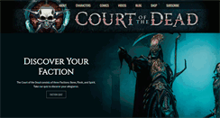Desktop Screenshot of courtofthedead.com